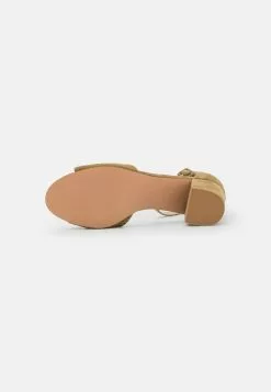 Anna Field LEATHER - Riemensandalette - Khaki -Anna Field Geschäft 01c5ec153fb34739b991aa6c23b7d275