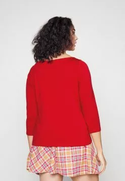Anna Field Curvy Langarmshirt - Red 4 Anna Field Curvy Langarmshirt - Red -Anna Field Geschäft 049ebc3932804a08b562401f74a6b7cb