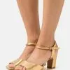 Anna Field LEATHER - Riemensandalette - Gold -Anna Field Geschäft 0df591172d8d4fe0baa38de05e2d2f00