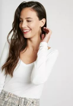 Anna Field BASIC - Langarmshirt - White -Anna Field Geschäft 11452ed58a634defa3d9bbe41f009514