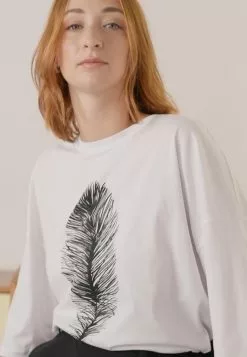 Anna Field T-Shirt Print - White 3 Anna Field T-Shirt Print - White -Anna Field Geschäft 1664546335936