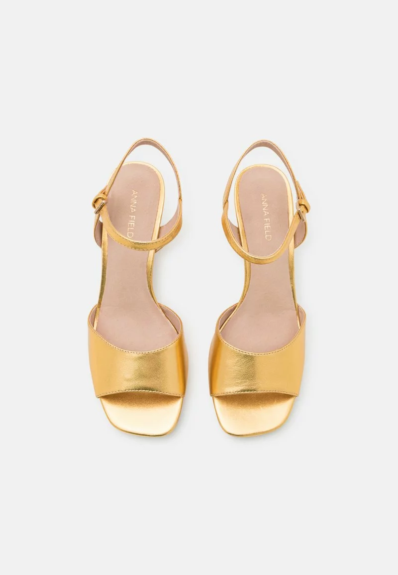 LEATHER - Riemensandalette - gold Anna Field LEATHER - Riemensandalette - Gold -Anna Field Geschäft 23d090372ee7402aa0188137206862d8