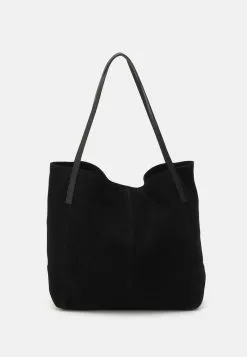 Anna Field LEATHER - Handtasche - Anthracite -Anna Field Geschäft 240f8c1e3eef4e9fbc30138ca279a651