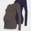 Anna Field MAMA 2 PACK - Langarmshirt - Dark Grey/dark Blue -Anna Field Geschäft 24365d4cea41422fb3fbae1ef74e5bc2 1