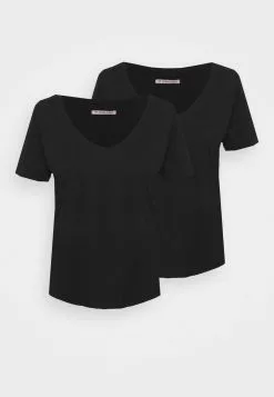 Anna Field T-Shirt Basic - Black