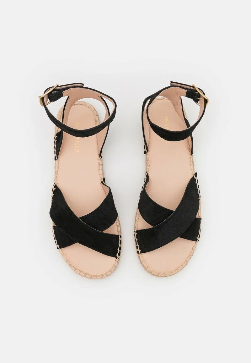 LEATHER - Espadrille - black Anna Field LEATHER - Espadrille - Black -Anna Field Geschäft 41c6cd611ad444099ab2fa62891d0434