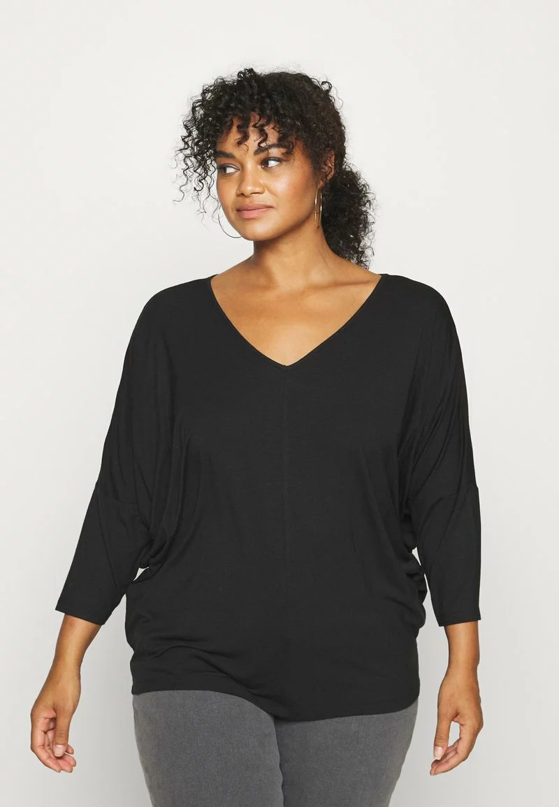 Langarmshirt - black Anna Field Curvy Langarmshirt - Black -Anna Field Geschäft 4ec50b7a0bb14f6cb82939ede59bd7b9