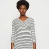 Anna Field Langarmshirt - White/black -Anna Field Geschäft 6b4c233ffbad49fe944e7e0435a3d6f6