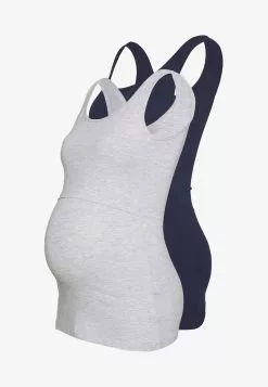 Anna Field MAMA NURSING 2 PACK - Top - Top - Dark Blue/grey 7 Anna Field MAMA NURSING 2 PACK - Top - Top - Dark Blue/grey -Anna Field Geschäft 6e96f5c8d19445c387788d28c45df6da