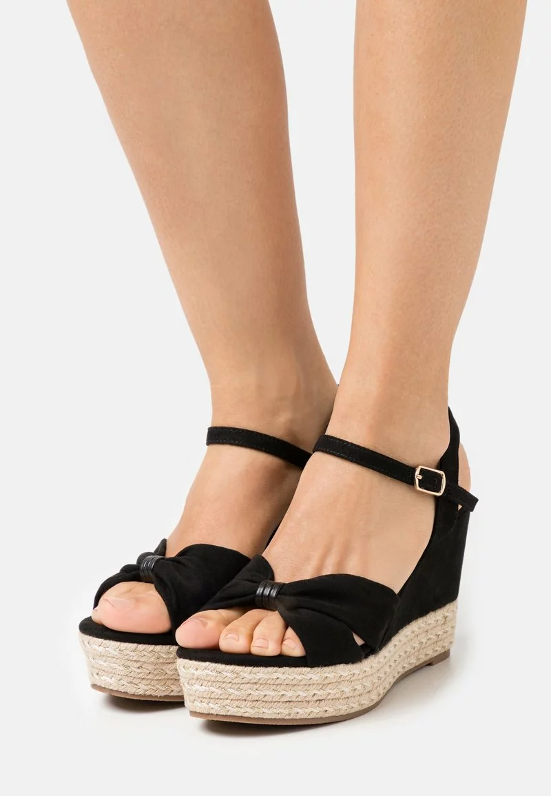 Plateausandalette - black Anna Field Wide Fit Plateausandalette - Black -Anna Field Geschäft 8372d4de778f4bb7a304404e1151c3f2