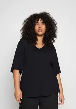 Anna Field Curvy T-Shirt Basic - Black -Anna Field Geschäft 8c29df4777de4b5e8096ad2d1472b19d 1