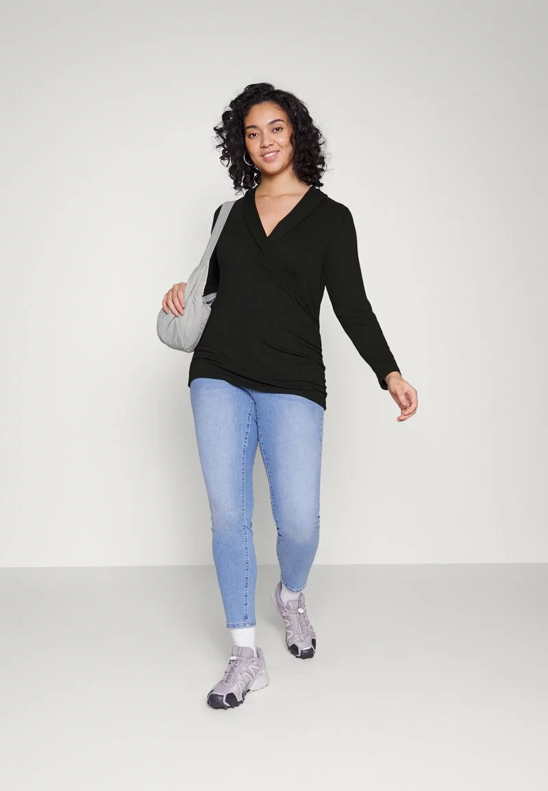 Langarmshirt - black Anna Field Curvy Langarmshirt - Black -Anna Field Geschäft 91bfd5ae36404ad6ba0315389a0337a4