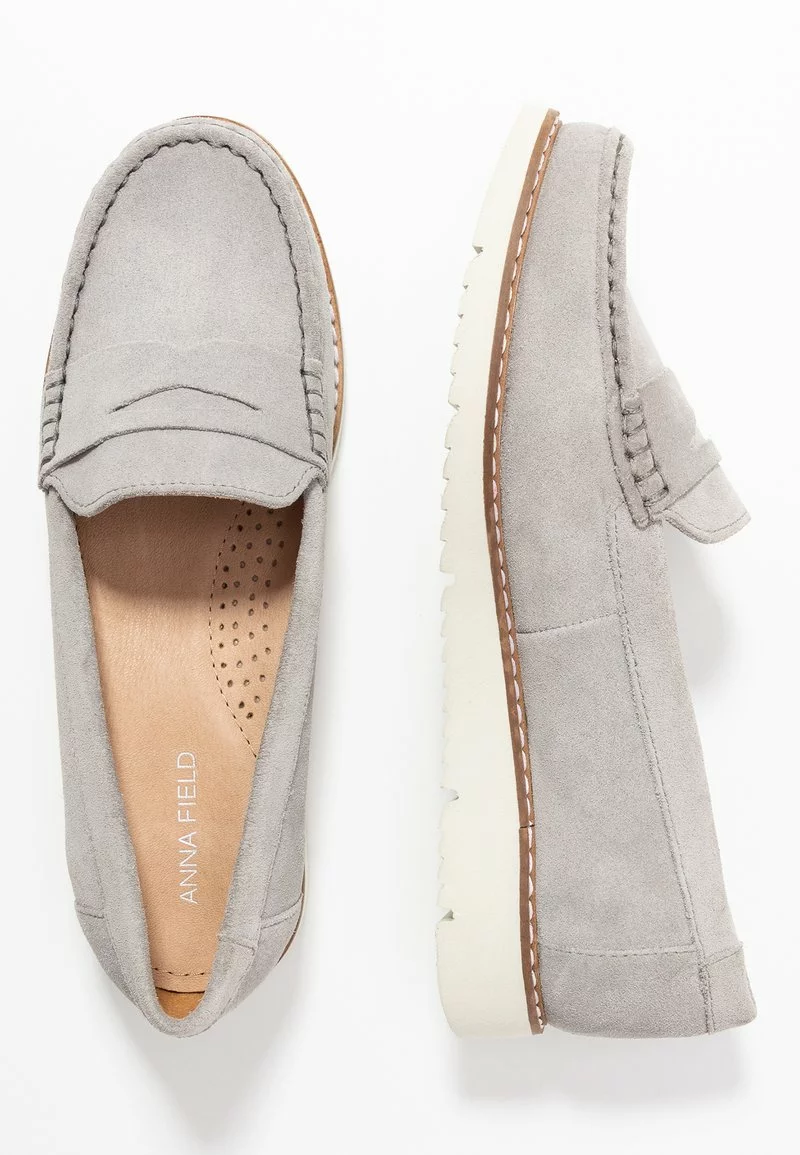 COMFORT LEATHER - Slipper - grey Anna Field COMFORT LEATHER - Slipper - Grey -Anna Field Geschäft 91c037ae0fd845eb95c65013e2cb4387
