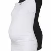 Anna Field MAMA 2 PACK - Top - Black/white -Anna Field Geschäft 985e5dd0d1454e2a863cae2205268186