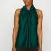 Anna Field Top - Dark Green
