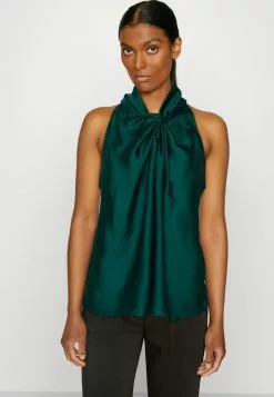 Anna Field Top - Dark Green