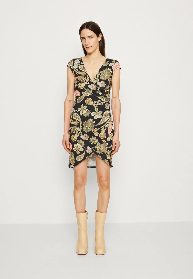 Jerseykleid - black/multi coloured Anna Field Jerseykleid - Black/multi Coloured -Anna Field Geschäft a976ffc5ae6e40d3897c6120e4e411fa