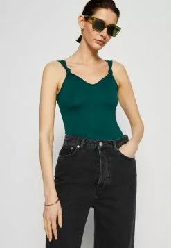 Anna Field Top - Dark Green -Anna Field Geschäft aaacd558c2b34a96ab2307d4e58708a6