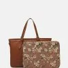 Anna Field SET - Notebooktasche - Cognac