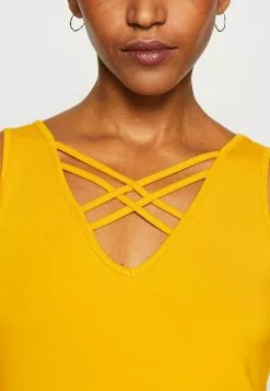 Anna Field Top - Dark Yellow -Anna Field Geschäft db726c9fb8f1422494535a3cef663a6b