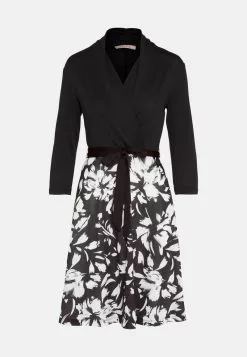 Anna Field Jerseykleid - Black/white -Anna Field Geschäft dbc57471fde445fe8345ef22d822f1a4