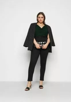 Anna Field Curvy T-Shirt Print - Dark Green -Anna Field Geschäft dd8412c1d82243379d06b7b4f4fcec90