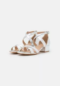 Anna Field COMFORT - Riemensandalette - Silver -Anna Field Geschäft dfd2e1a199bb46728561a1b30646fb5b