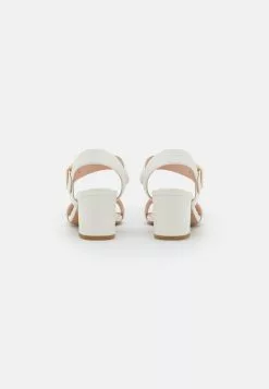 Anna Field LEATHER - Riemensandalette - White -Anna Field Geschäft ea40fb78e22a4f3b914fc5fe77889cf8