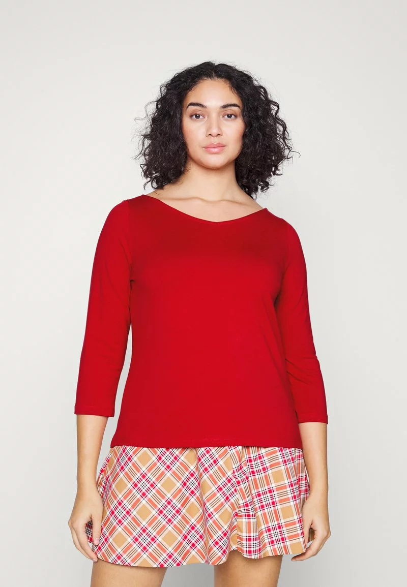 Langarmshirt - red Anna Field Curvy Langarmshirt - Red -Anna Field Geschäft ec5b05bee201413c932593a150dd5497 1