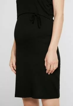 Anna Field MAMA NURSING Jersey Dress - Jerseykleid - Black -Anna Field Geschäft ef4ddbfc7738414a9d67bbd78b7aa59d