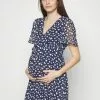 Anna Field MAMA Freizeitkleid - Dark Blue/white -Anna Field Geschäft f3abc3c30ed443e1a2d0f245c498dbb8