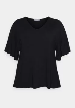 Anna Field Curvy T-Shirt Basic - Black -Anna Field Geschäft f45a38ecadc3494881aa0f1e315f0108