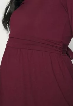 Anna Field MAMA FLARE TOP - Langarmshirt - Dark Red -Anna Field Geschäft fc2052ddb06645449a853d3b0f26c59f