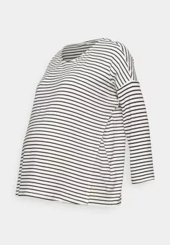 Anna Field MAMA Langarmshirt - Black/white -Anna Field Geschäft fd6bf794220e49d08ca339819841145f