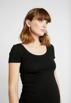 Anna Field MAMA 2 PACK - T-Shirt Basic - Dark Gray/black -Anna Field Geschäft fd84b13dce5a4b8e90979573bd4821fa